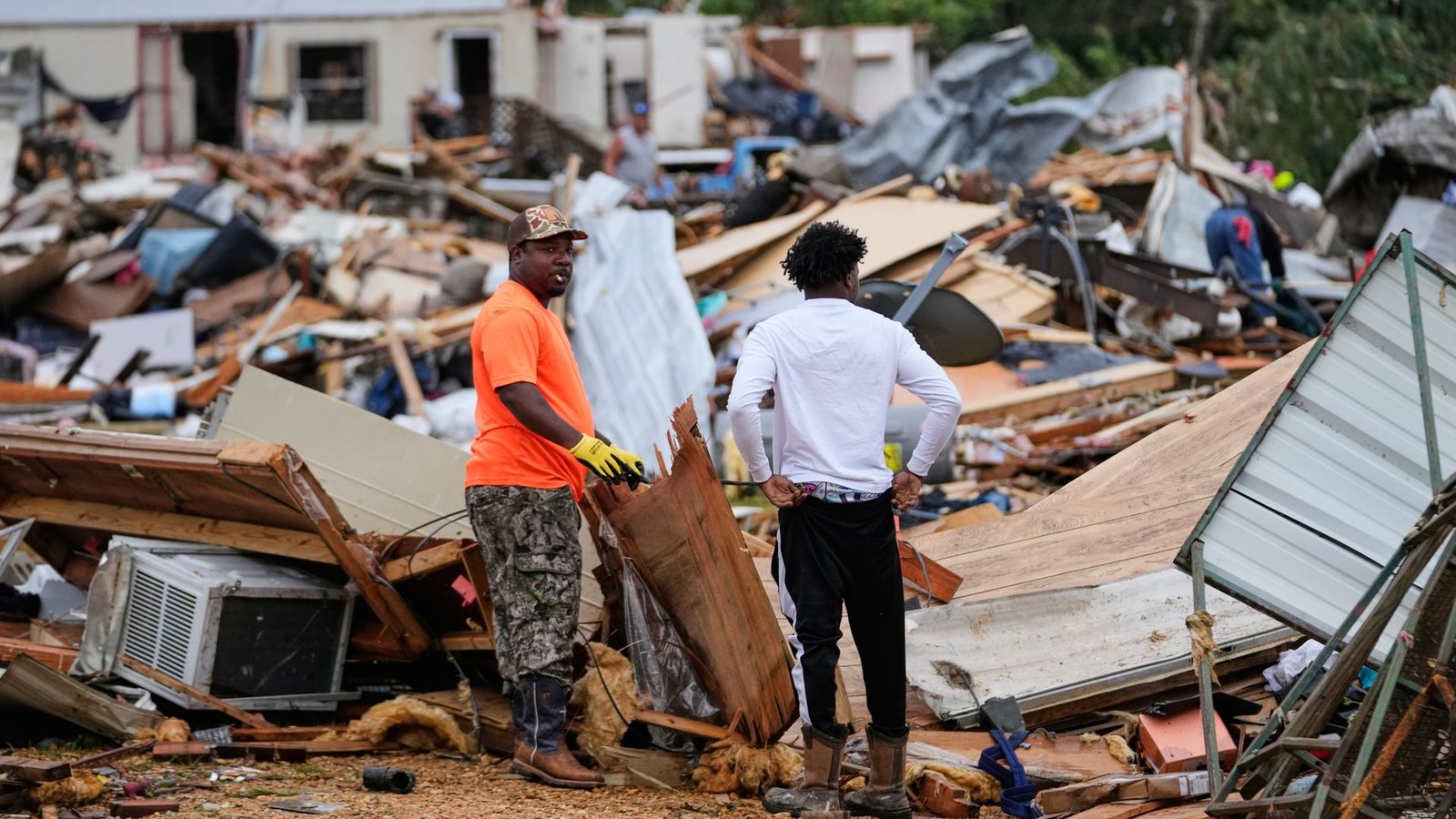 Hundreds of homes damaged by storms as ‘multiple tornadoes’ hit Mississippi
