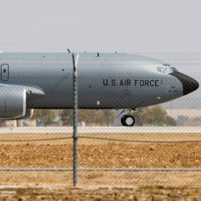Four crew members killed in US refuelling plane crash in Iraq